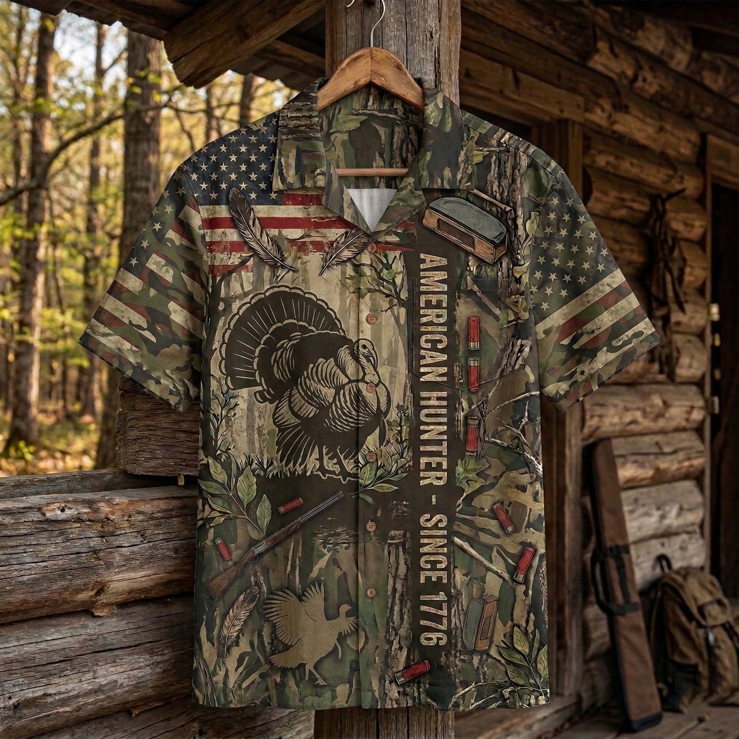 Turkey Hunting - Hawaiian Shirt T1014