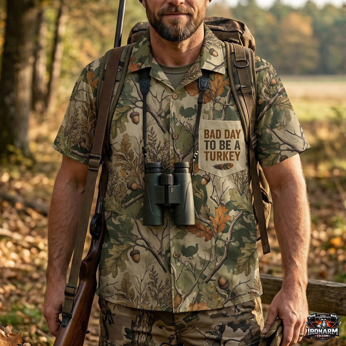 Turkey Hunting - Hawaiian Shirt T1041