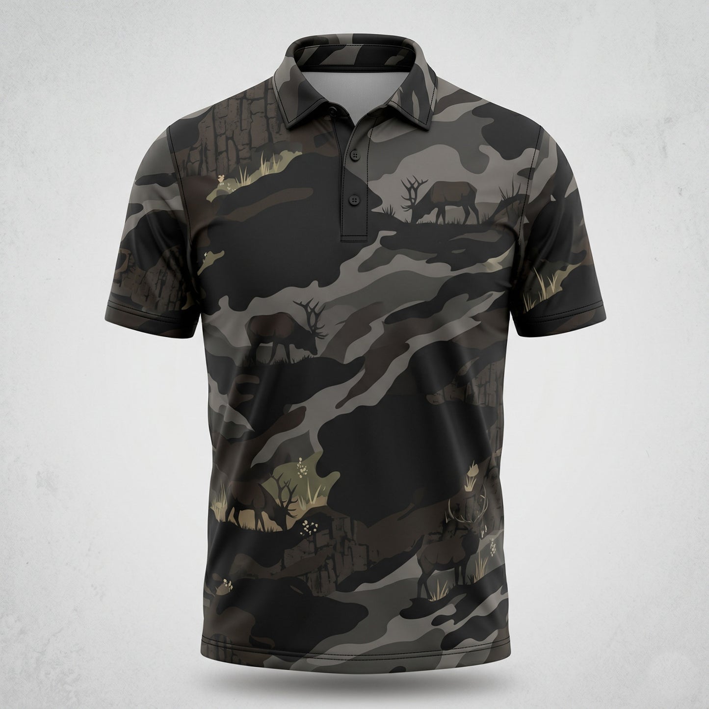 Elk Hunting - Polo Shirt EHP1013