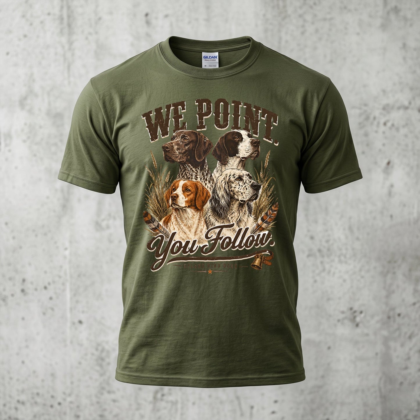 Upland Pheasant Hunting - Outdoor Cotton T-Shirt PHCT1062