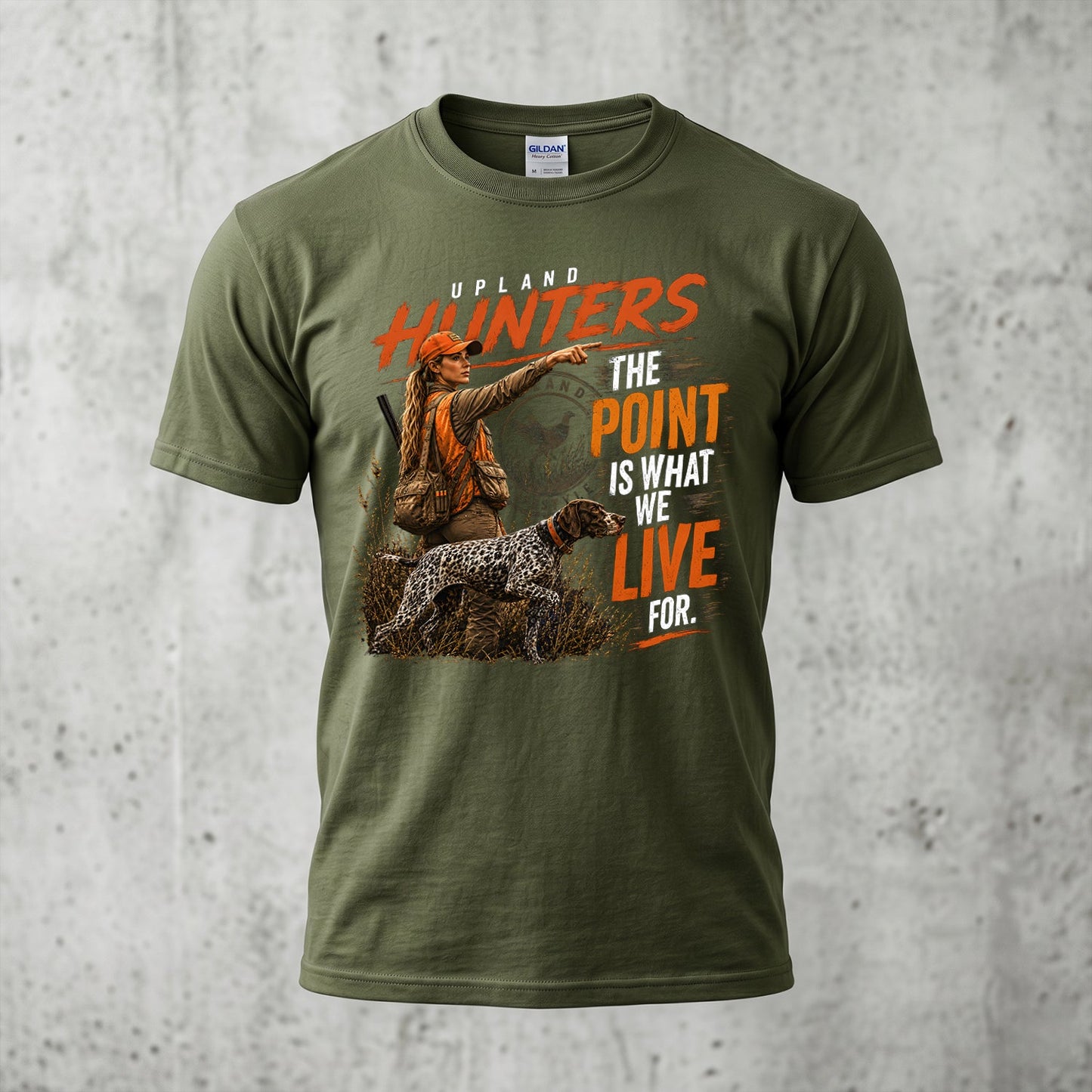 Upland Pheasant Hunting - Outdoor Cotton T-Shirt PHCT1060