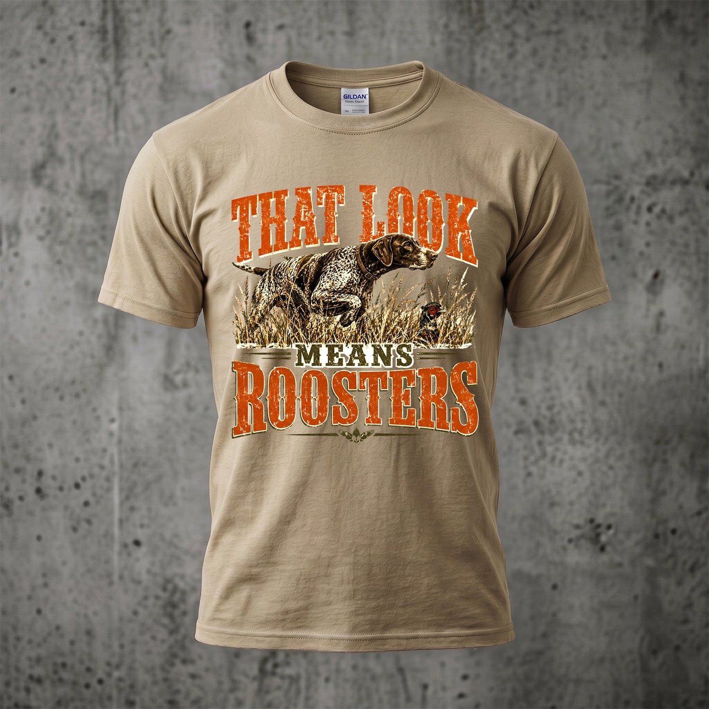 Upland Pheasant Hunting - Outdoor Cotton T-Shirt PHCT1012