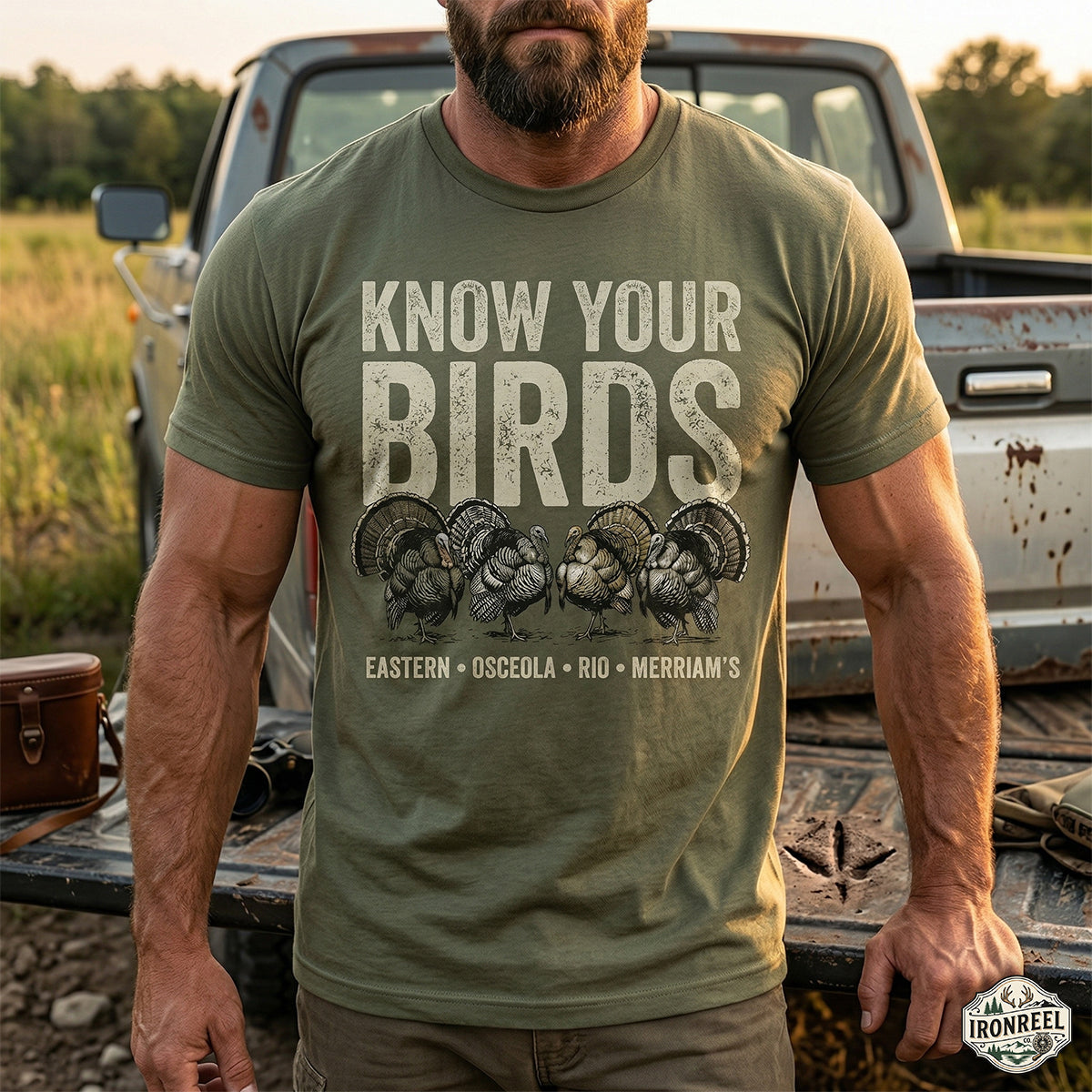 Turkey Hunting - Outdoor Cotton T-Shirt THCT1004