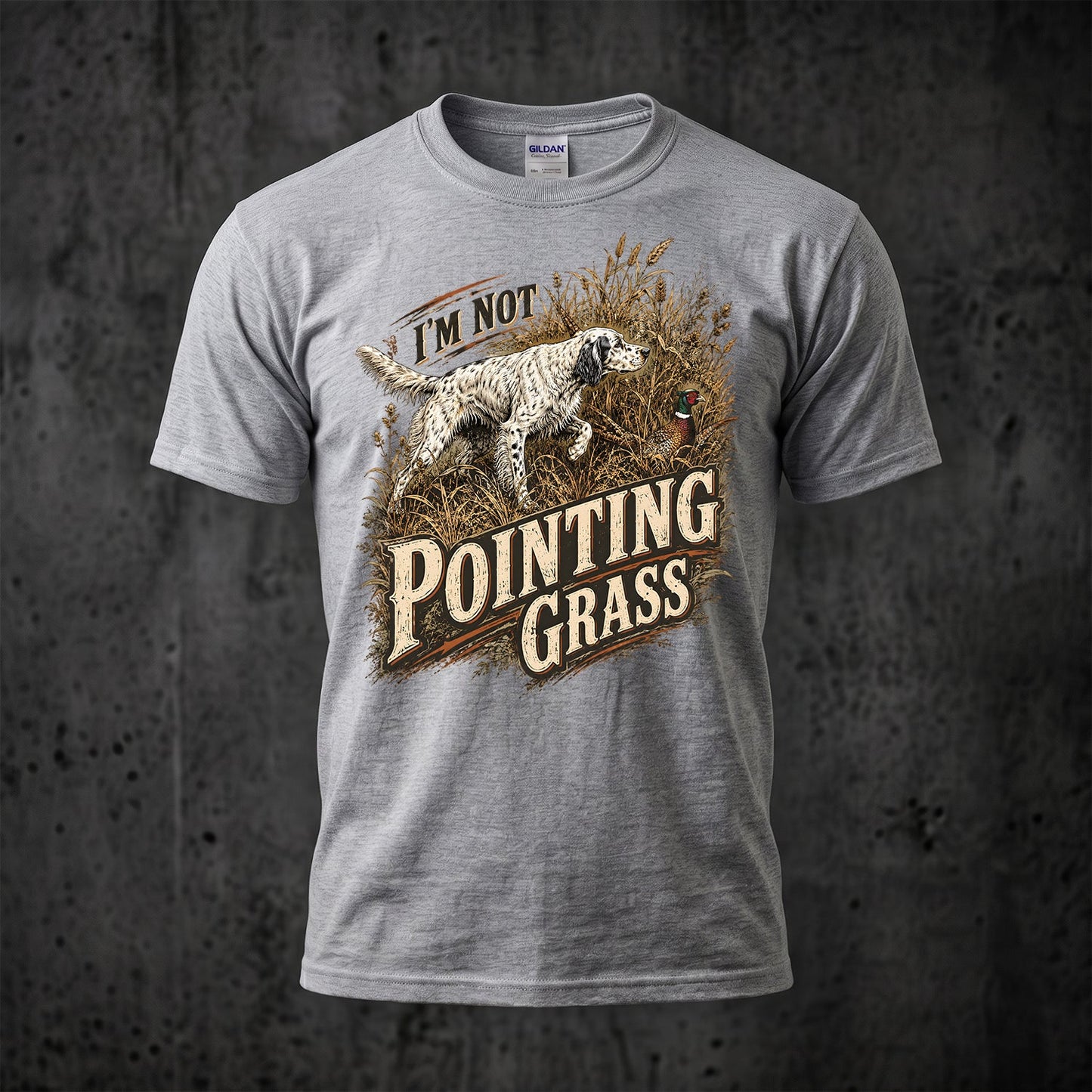 Upland Pheasant Hunting - Outdoor Cotton T-Shirt PHCT1023