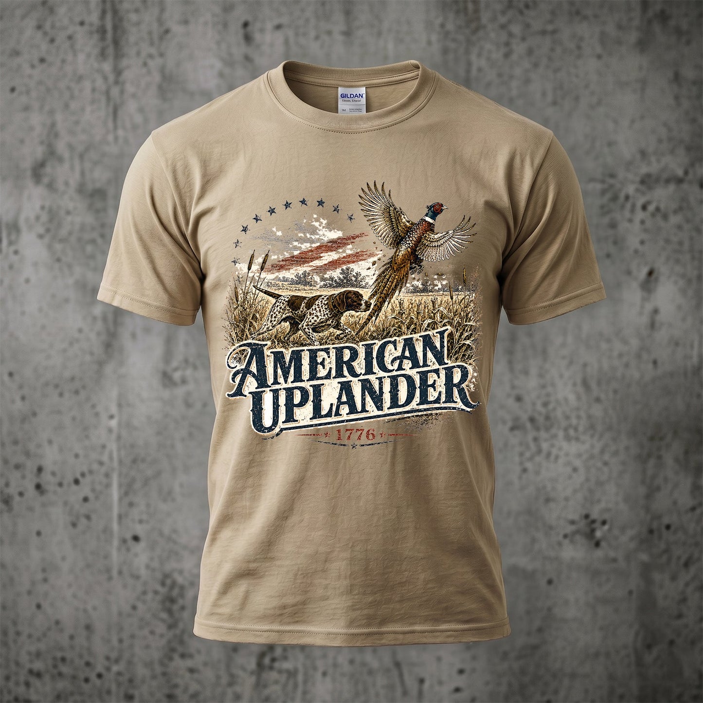 Upland Pheasant Hunting - Outdoor Cotton T-Shirt PHCT1011