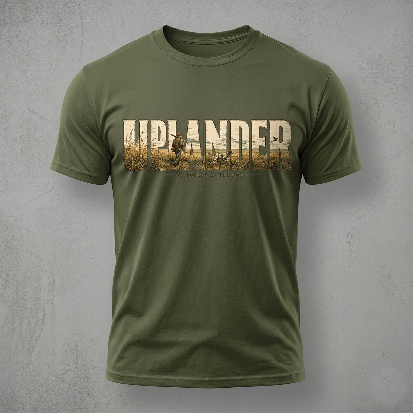 Upland Pheasant Hunting - Outdoor Cotton T-Shirt PHCT1007