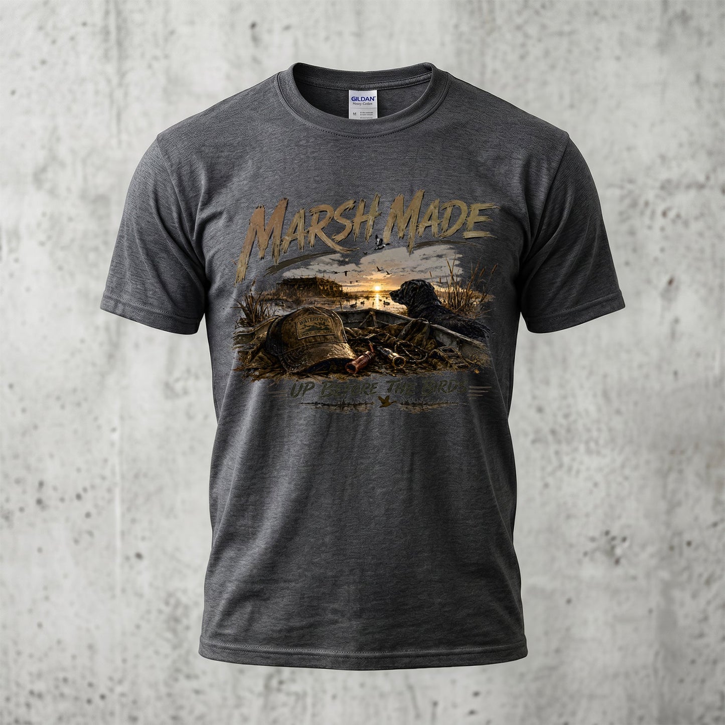 Duck Hunting - Outdoor Cotton T-Shirt DUCT1015