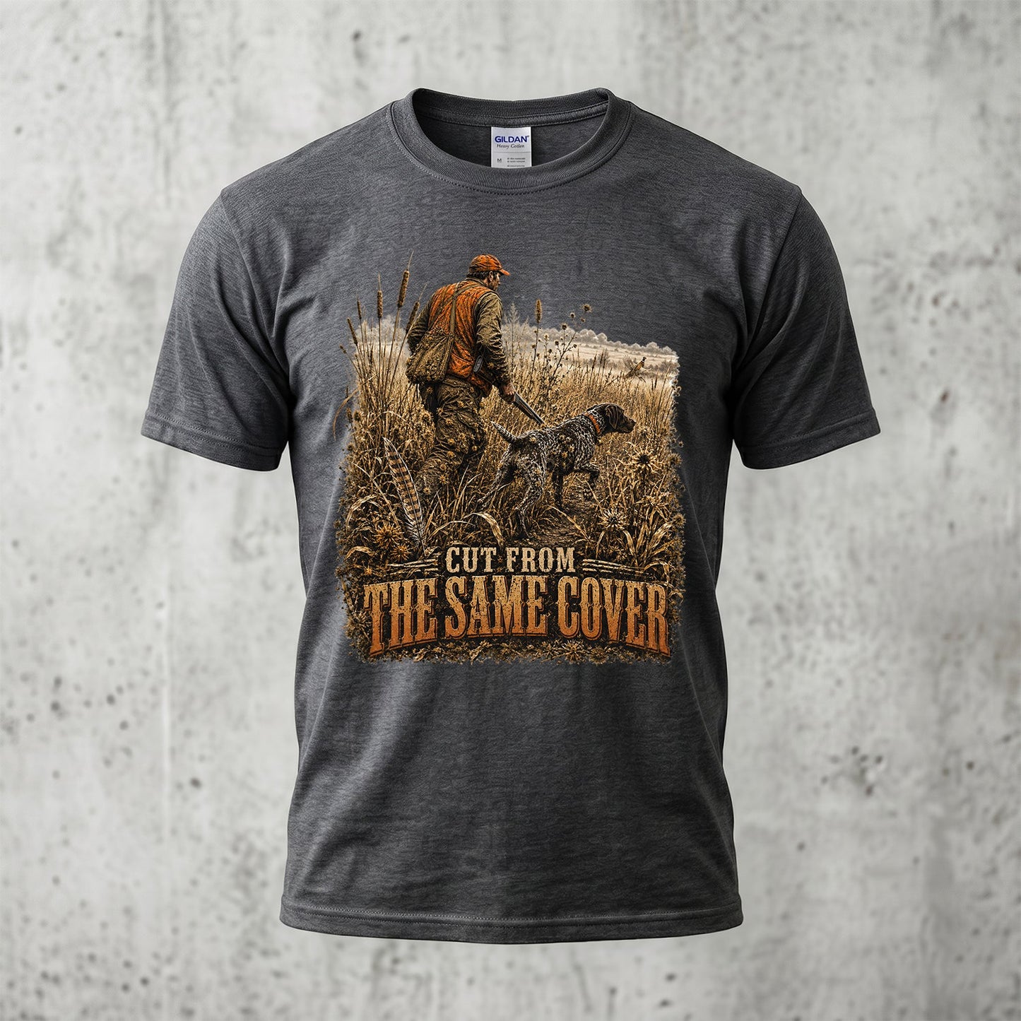Upland Pheasant Hunting - Outdoor Cotton T-Shirt PHCT1026