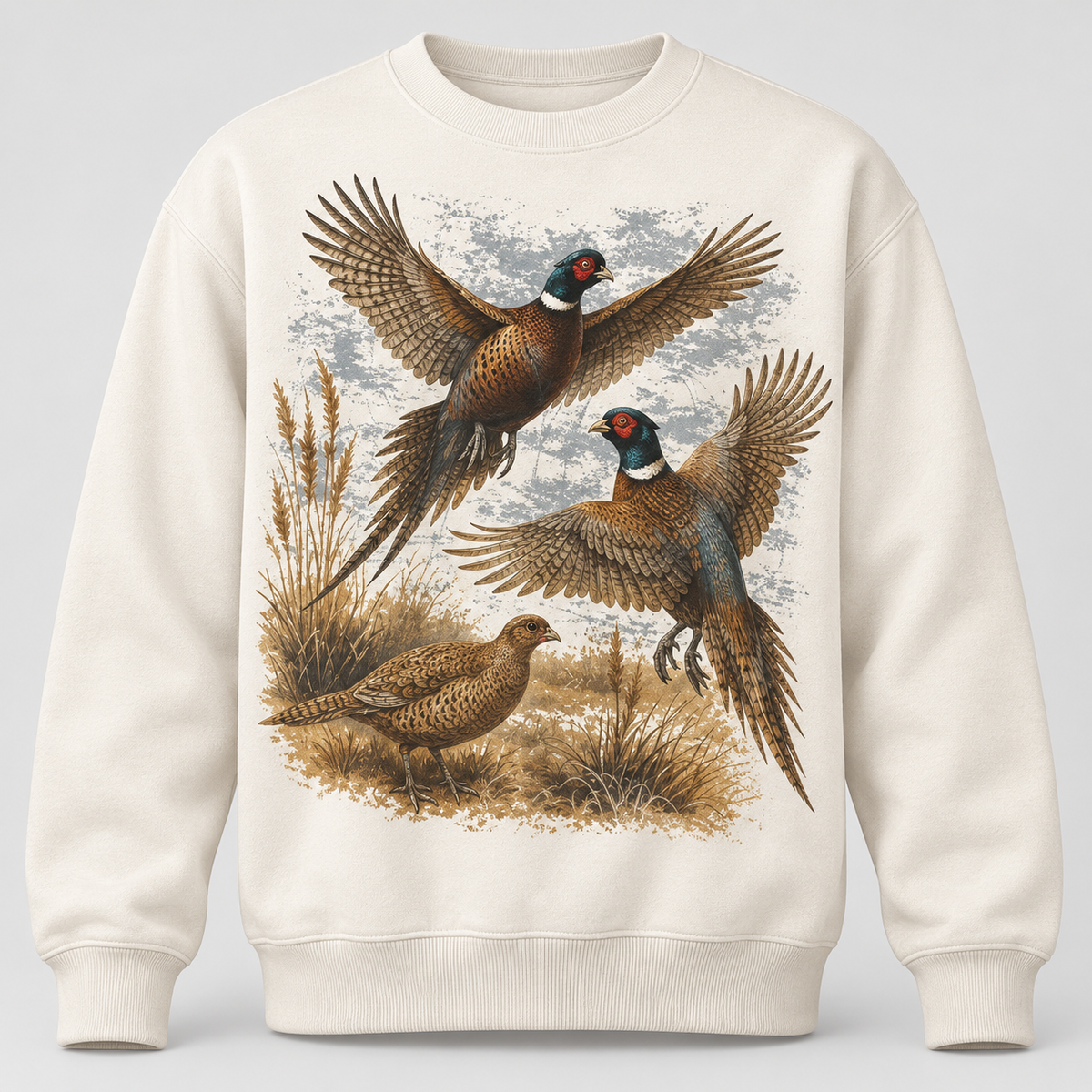 Vintage Pheasant Hunting Hoodie