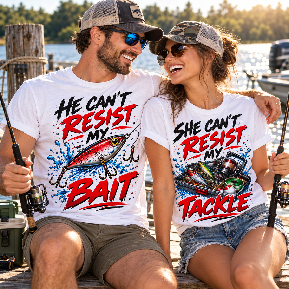 Fishing On Outdoor Cotton T-Shirt NL10074