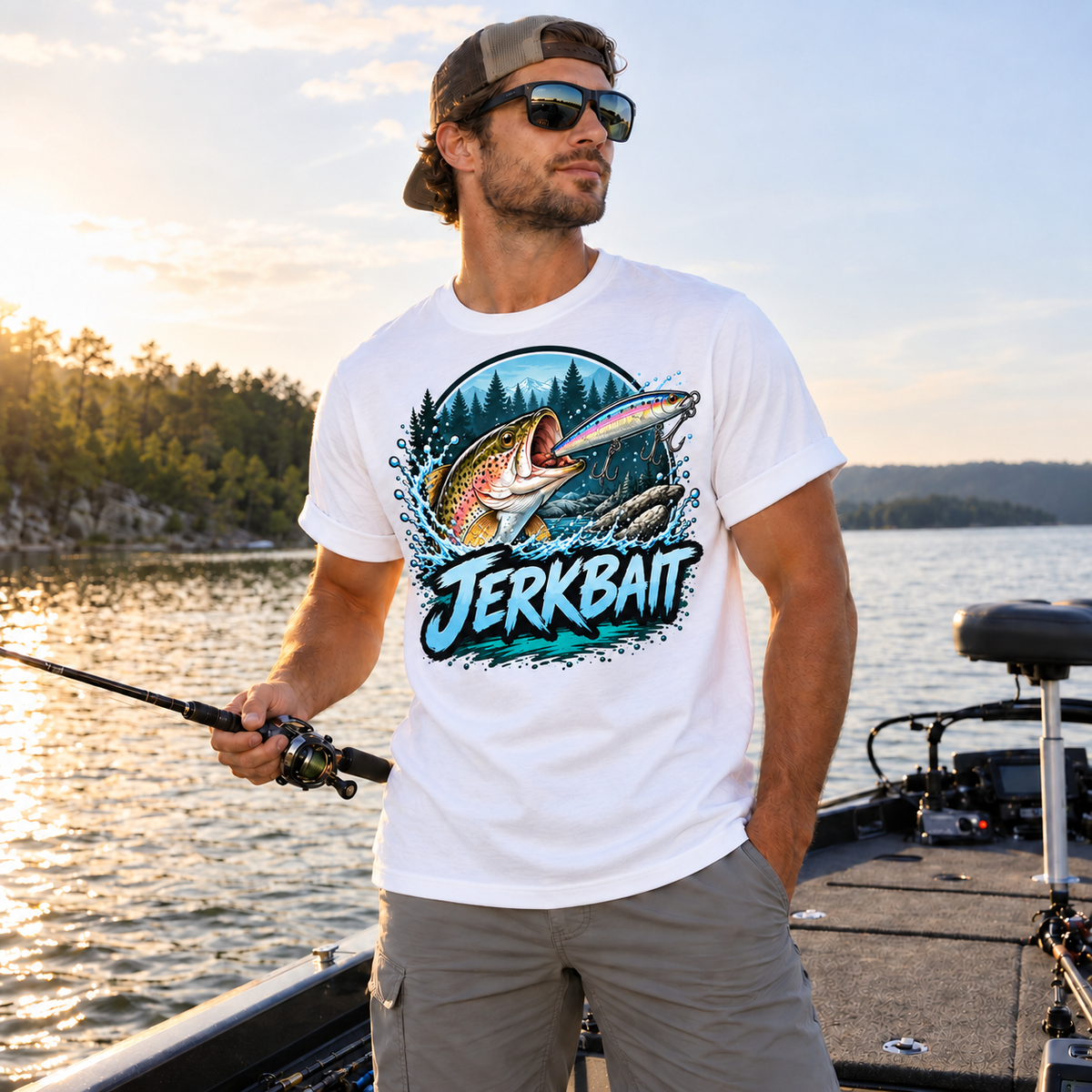 Fishing On Outdoor Cotton Hoodie NL10123