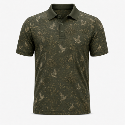 Dove Toile Hunting Polo Shirt VCP1014