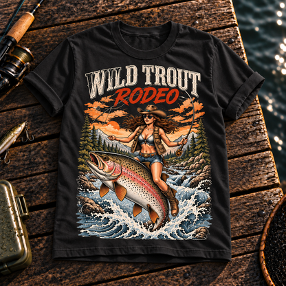 Fishing On Outdoor Cotton T-Shirt NL10095