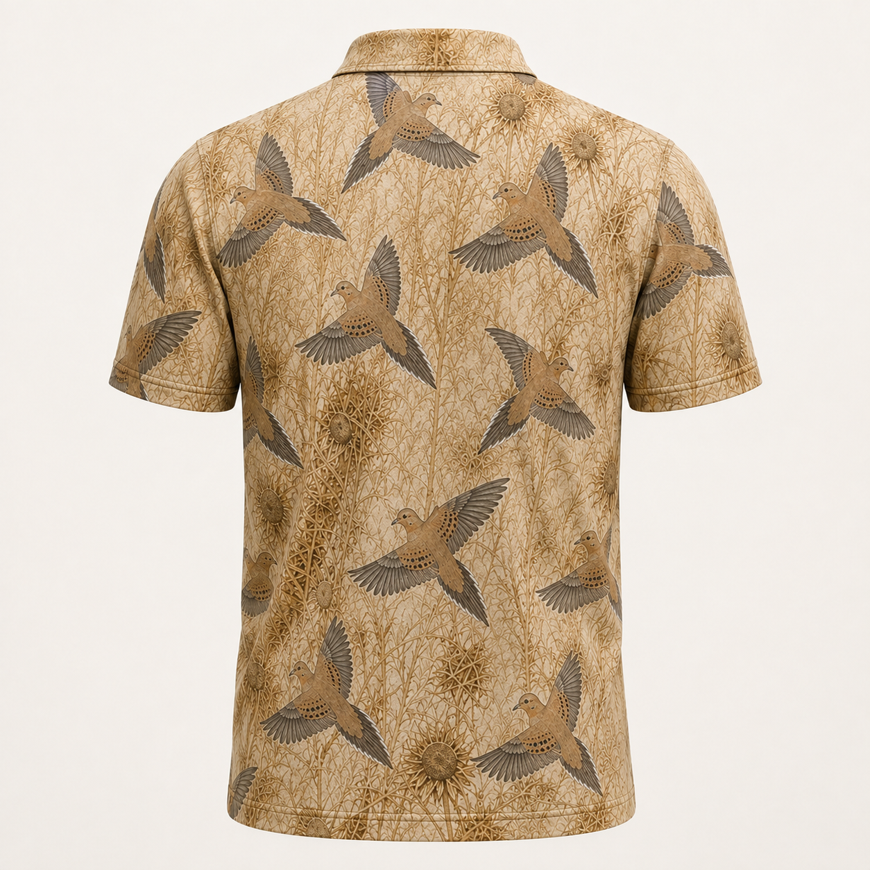 Mourning Dove Flying Polo Shirt VCP1025