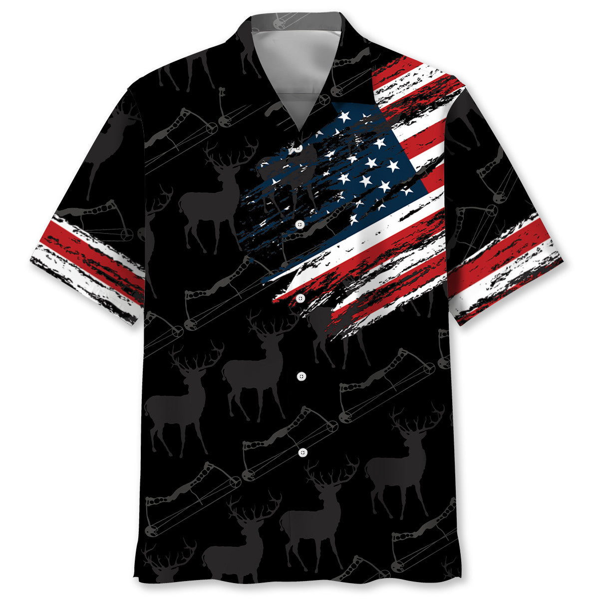 Deer Hunting USA Polo Shirt VCP1034