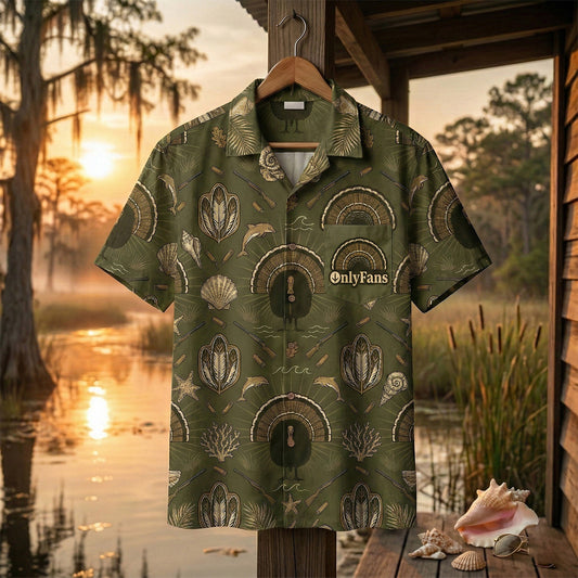 Turkey Hunting - Hawaiian Shirt T1001