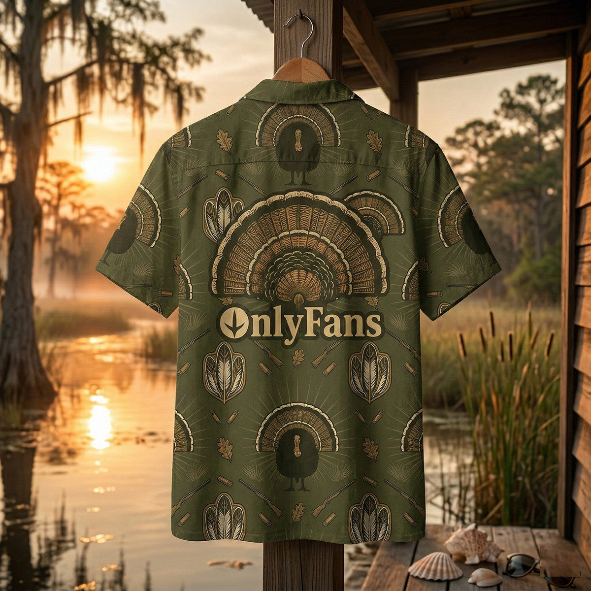Turkey Hunting - Hawaiian Shirt T1001