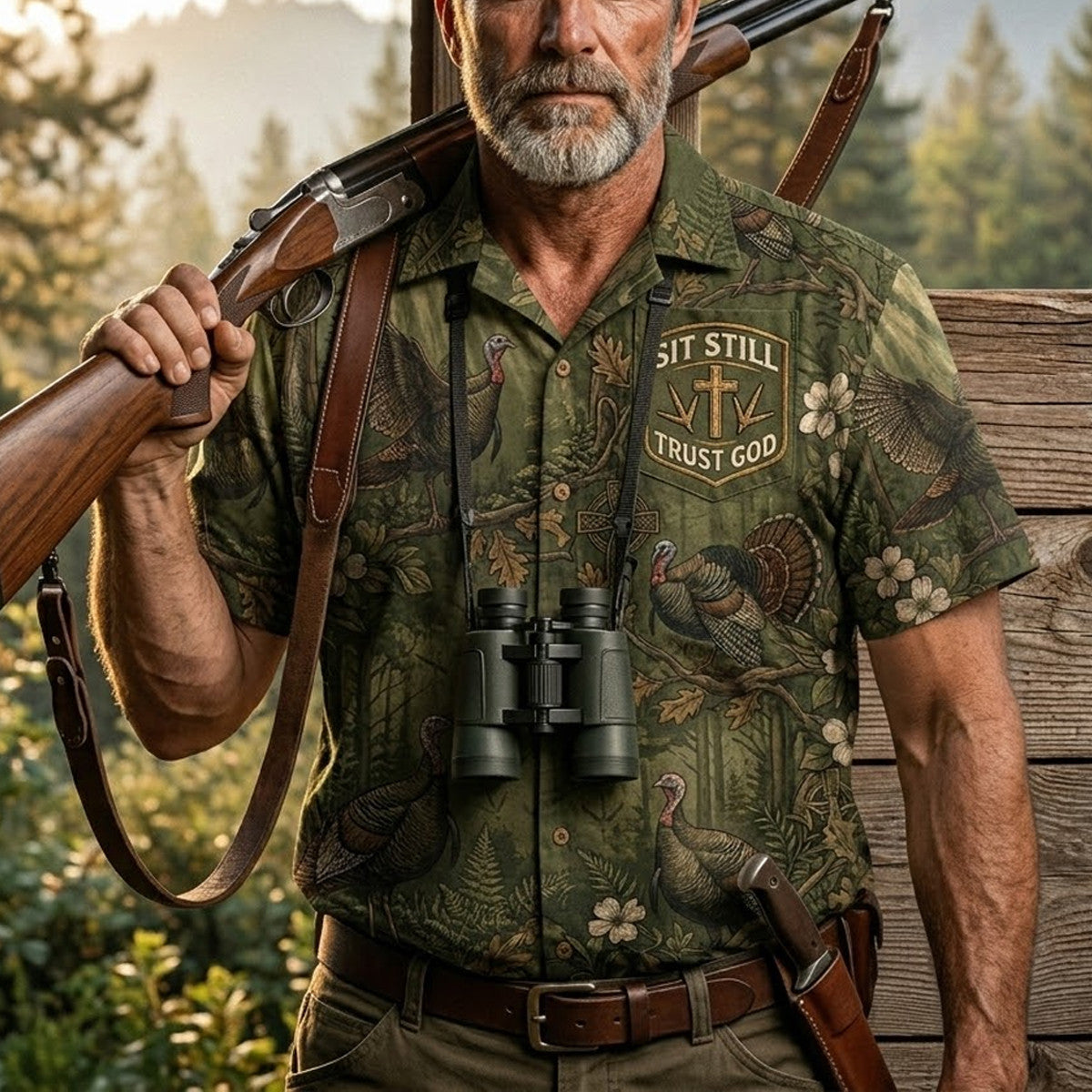 Turkey Hunting - Hawaiian Shirt T1002