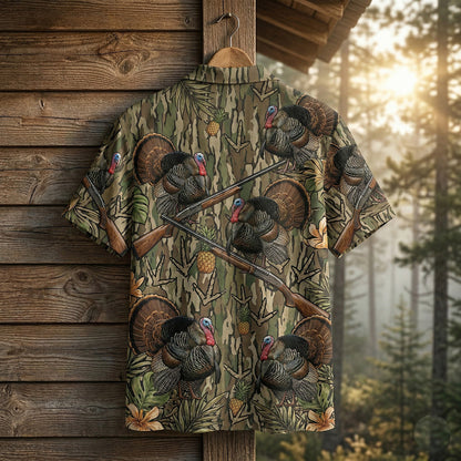 Turkey Hunting - Hawaiian Shirt T1003