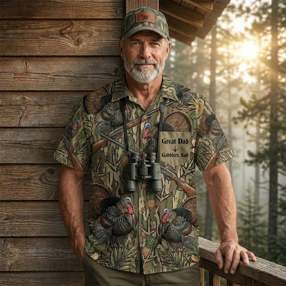 Turkey Hunting - Hawaiian Shirt T1003