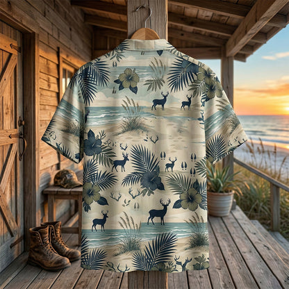 Deer Hunting - Hawaiian Shirt D1001