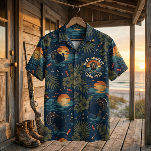 Turkey Hunting - Hawaiian Shirt T1004