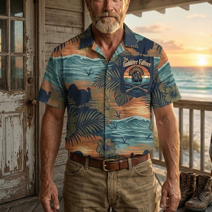 Turkey Hunting - Hawaiian Shirt T1005