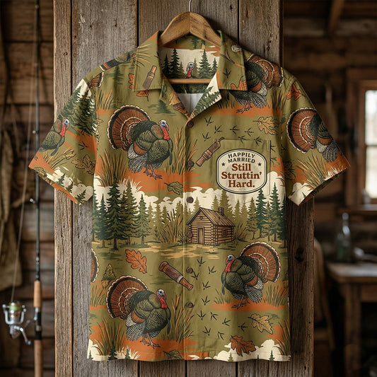 Turkey Hunting - Hawaiian Shirt T1006