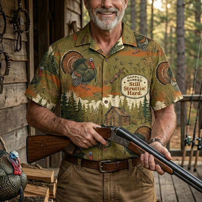 Turkey Hunting - Hawaiian Shirt T1006