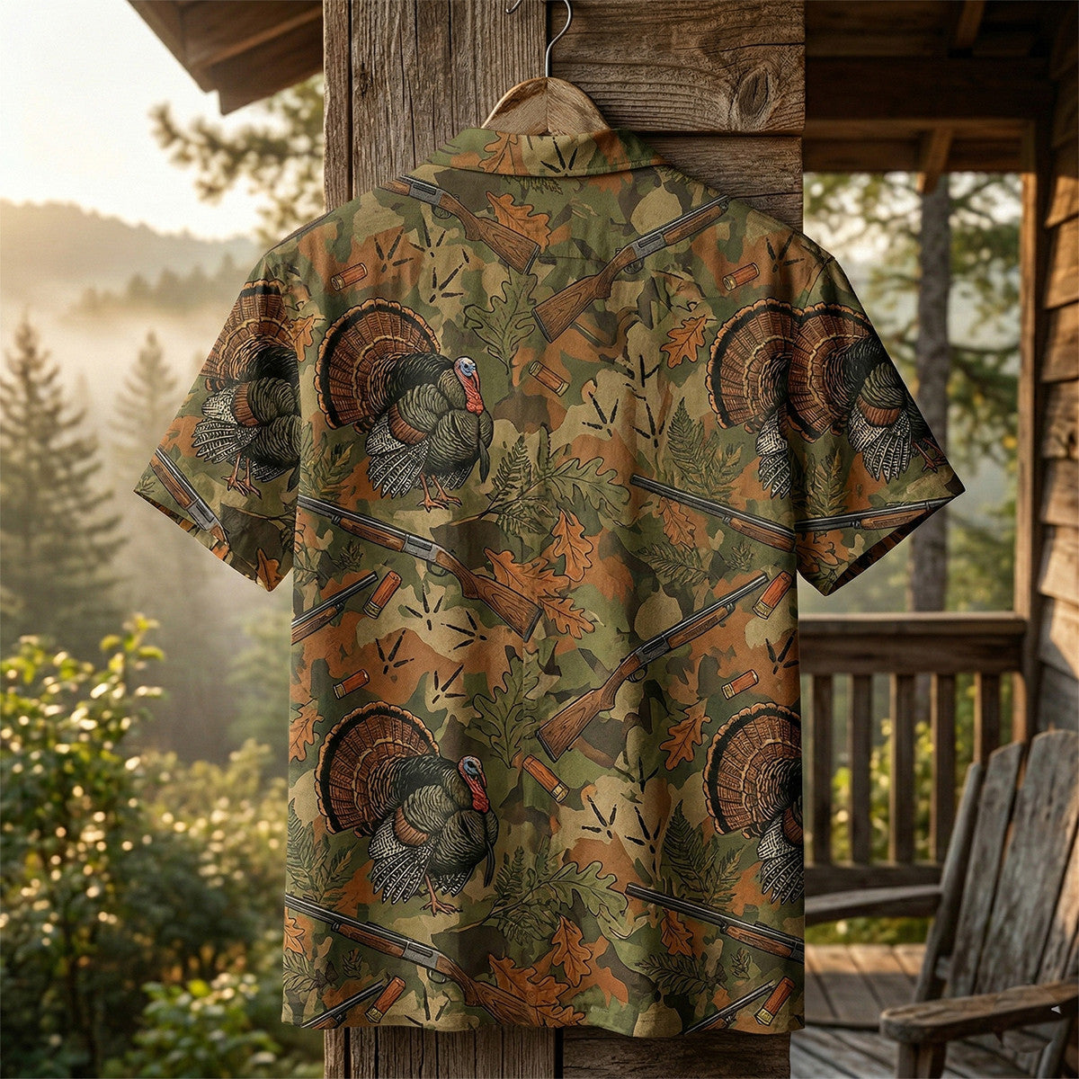 Turkey Hunting - Hawaiian Shirt T1007