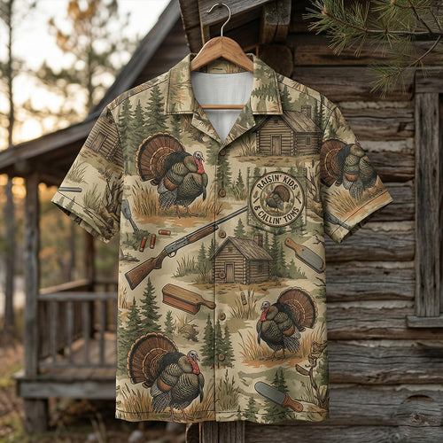 Turkey Hunting - Hawaiian Shirt T1009