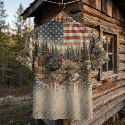 Turkey Hunting - Hawaiian Shirt T1010