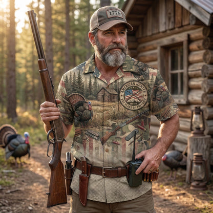 Turkey Hunting - Hawaiian Shirt T1010