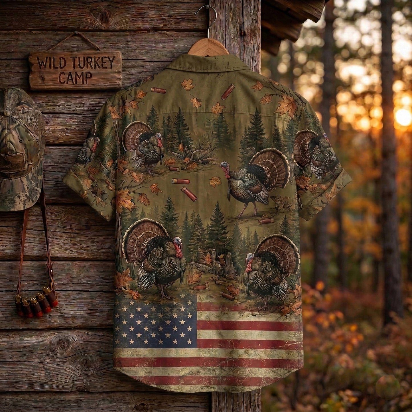 Turkey Hunting - Hawaiian Shirt T1011
