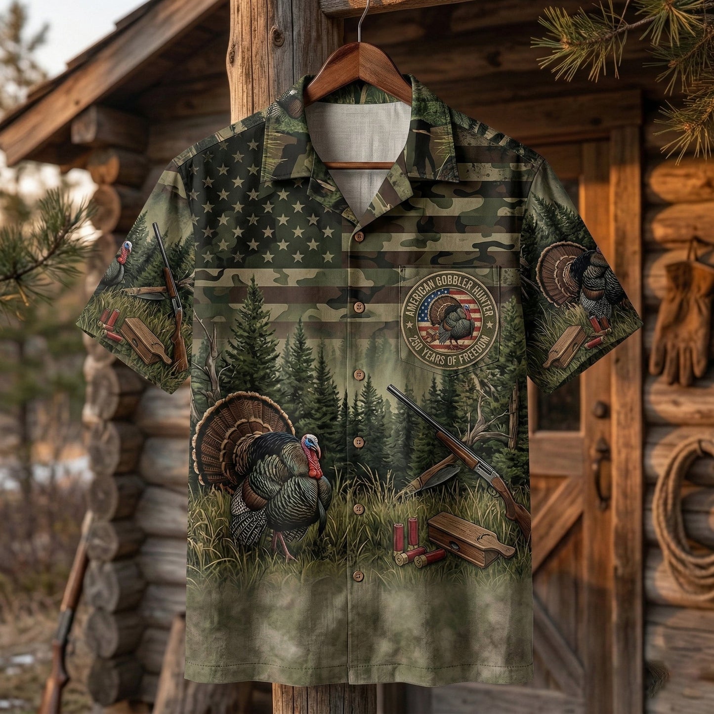 Turkey Hunting - Hawaiian Shirt T1012