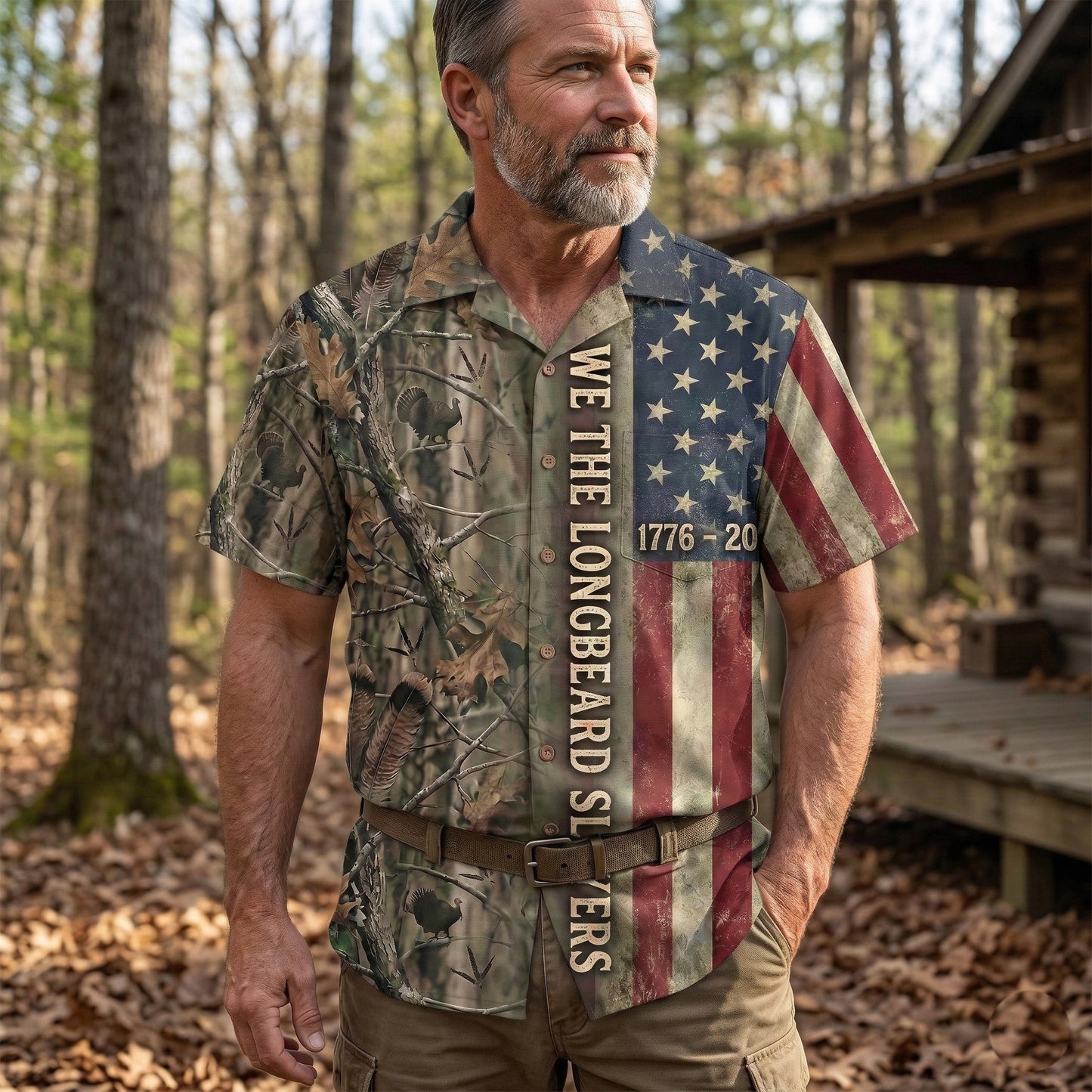 Turkey Hunting - Hawaiian Shirt T1015