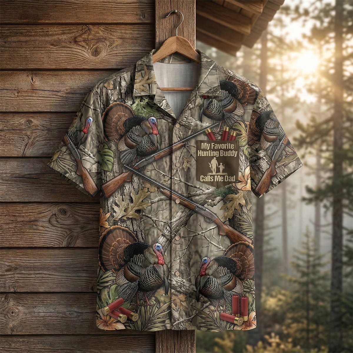 Turkey Hunting - Hawaiian Shirt T1016