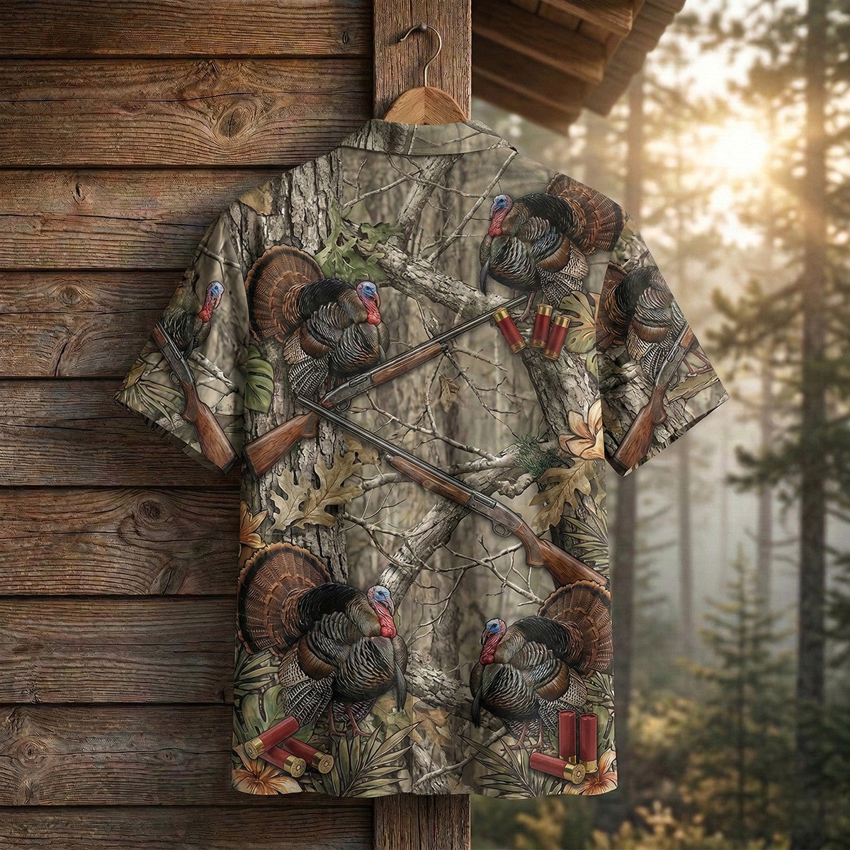Turkey Hunting - Hawaiian Shirt T1016