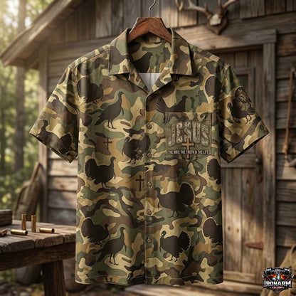 Turkey Hunting - Hawaiian Shirt T1018