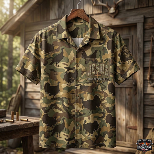 Turkey Hunting - Hawaiian Shirt T1018