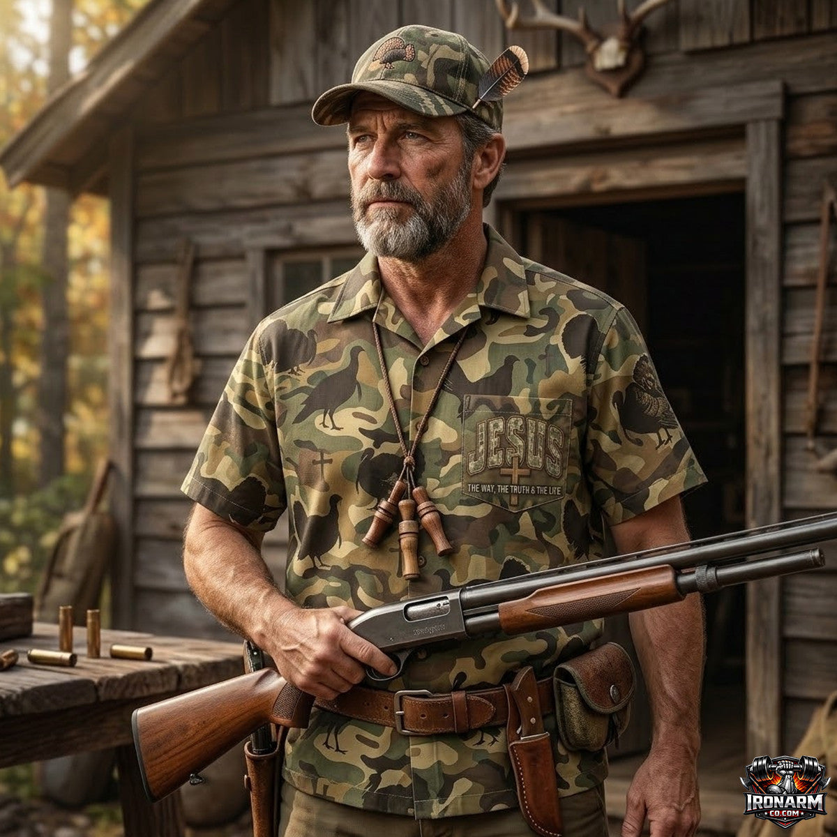 Turkey Hunting - Hawaiian Shirt T1018