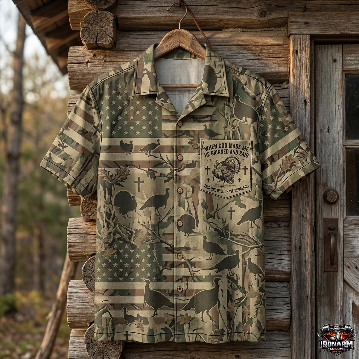 Turkey Hunting - Hawaiian Shirt T1019