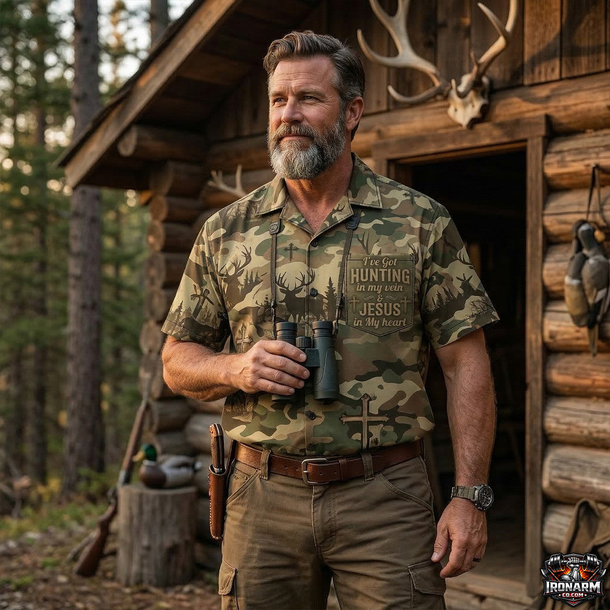 Deer Hunting - Hawaiian Shirt D1002