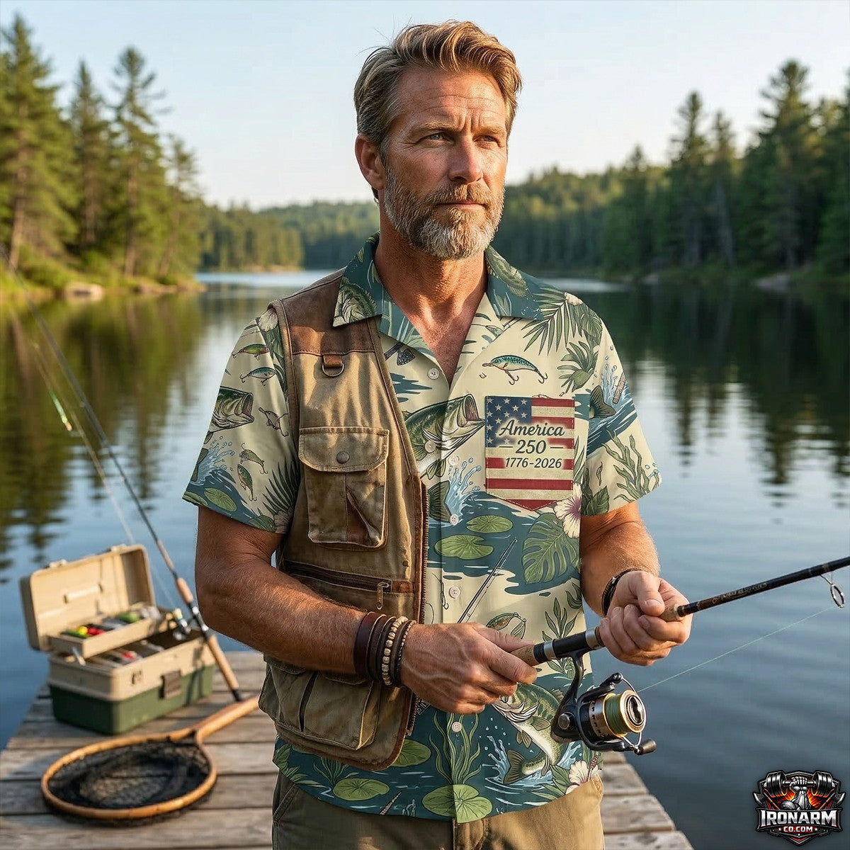 Fishing Enthusiast - Hawaiian Shirt F1002