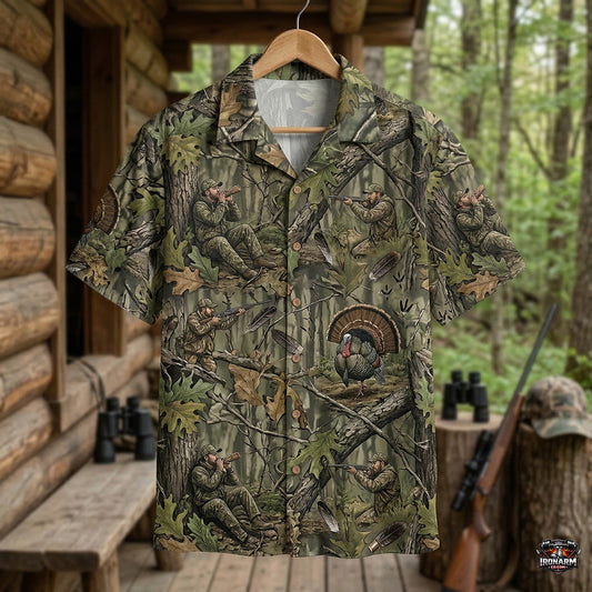 Turkey Hunting - Hawaiian Shirt T1023