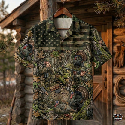 Turkey Hunting - Hawaiian Shirt T1024