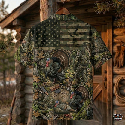 Turkey Hunting - Hawaiian Shirt T1024