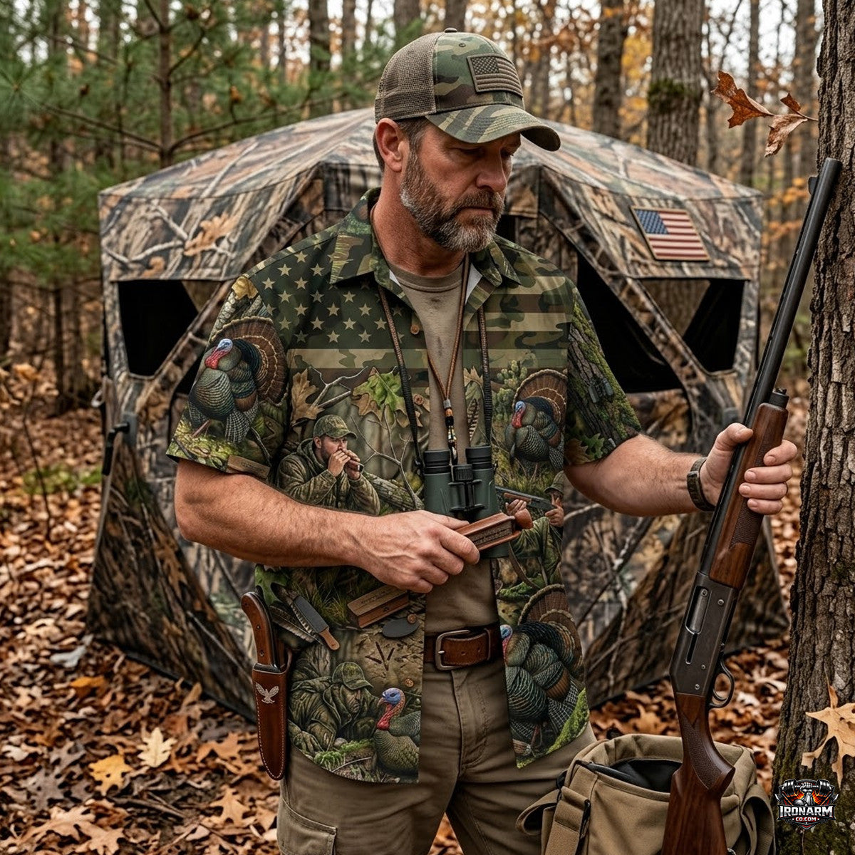 Turkey Hunting - Hawaiian Shirt T1024