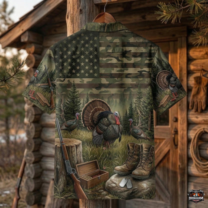 Turkey Hunting - Hawaiian Shirt T1025