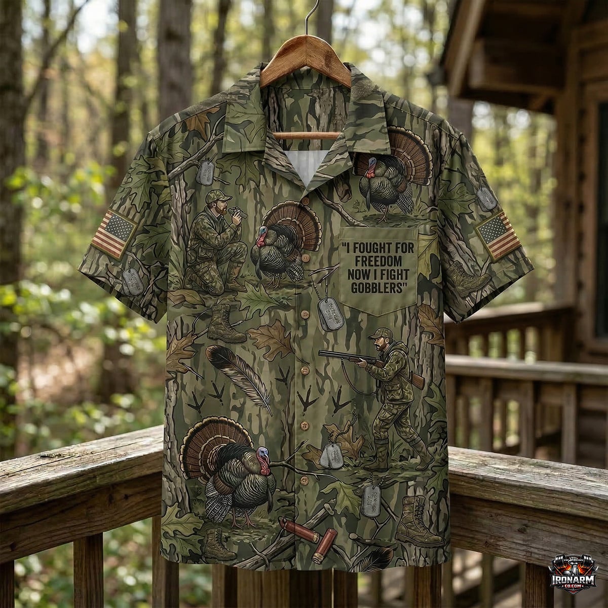 Turkey Hunting - Hawaiian Shirt T1026